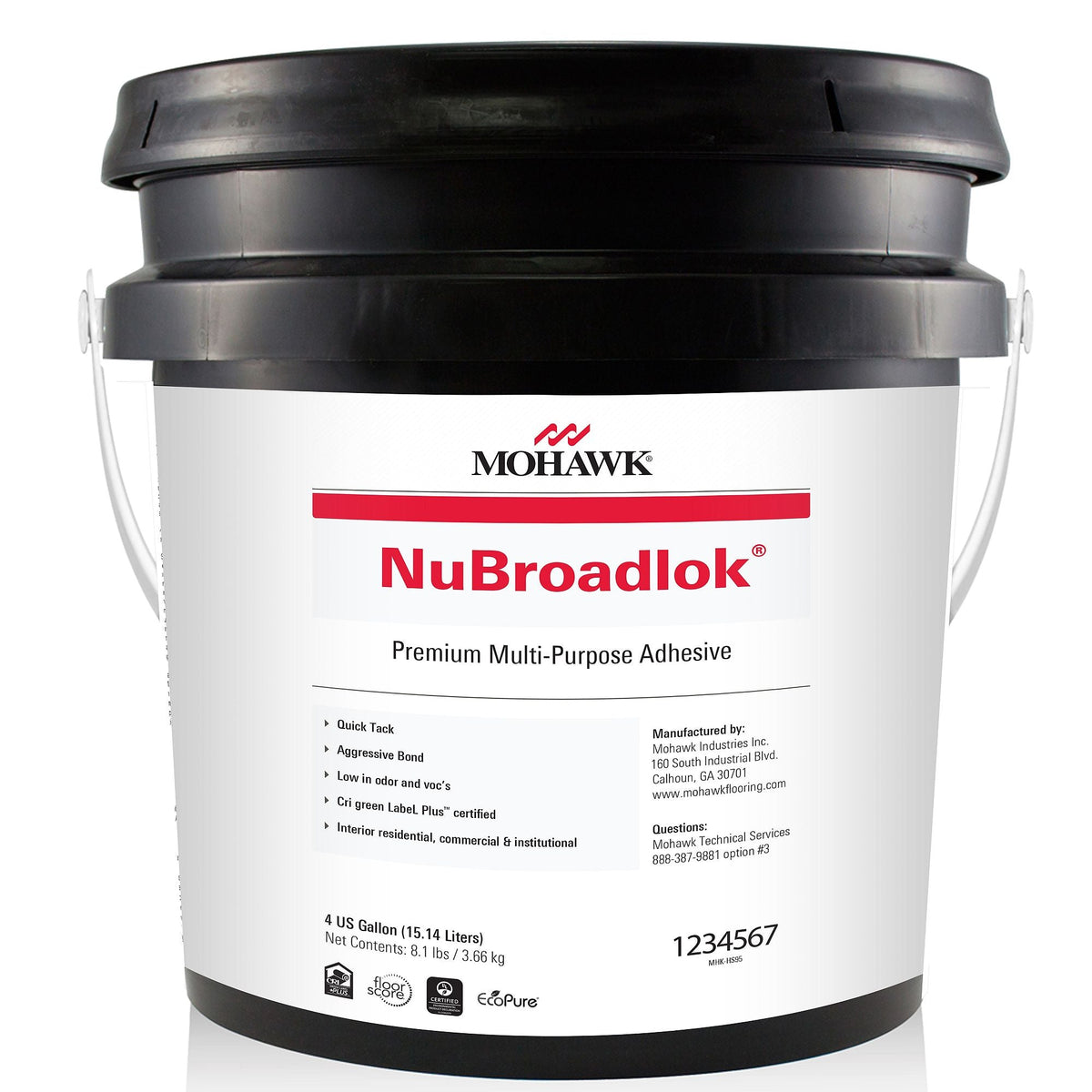 Mohawk Flooring NuBroadlok Premium Plus 4 Gal Carpet Adhesive