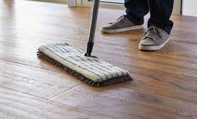 How do you clean vinyl plank flooring?