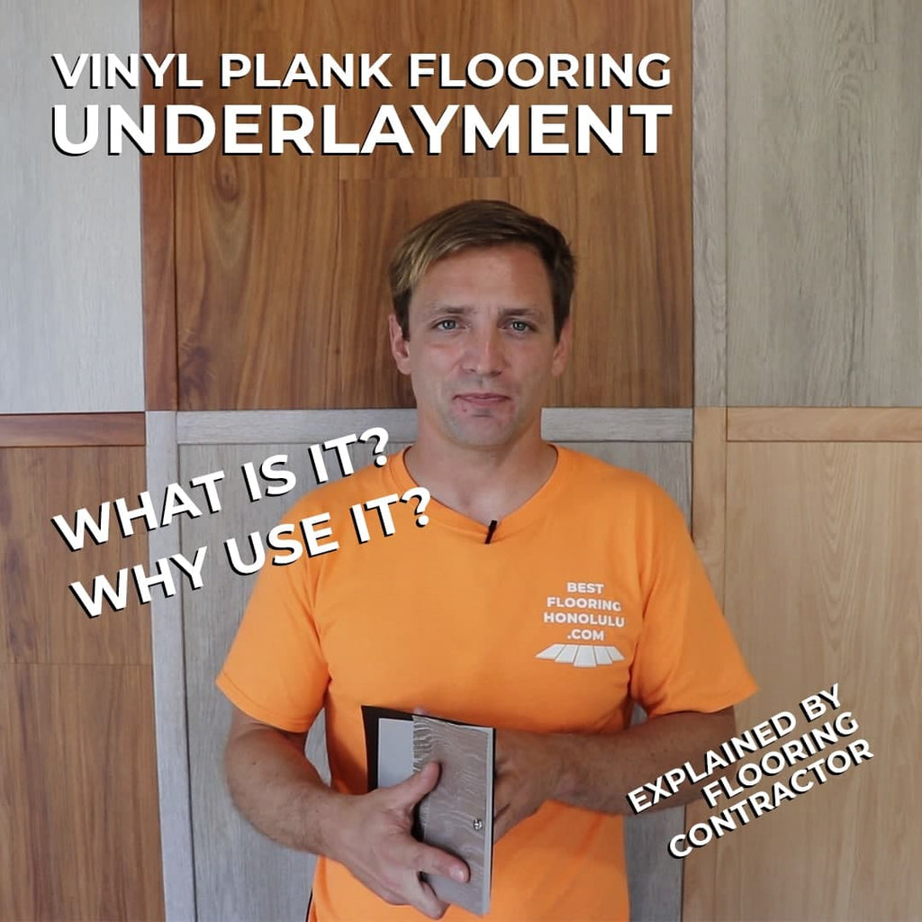 Vinyl plank flooring underlayment - what is it and why do you need it? Explained by a contractor
