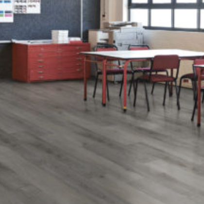 Déjà New Flooring – Flint Grey – Metroflor Collection – Metroflor LVT floors