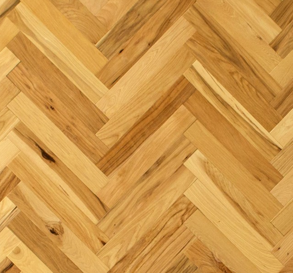 Uafloors Flooring - Hickory Herringbone - Uafloors Collection - Hardwood Flooring