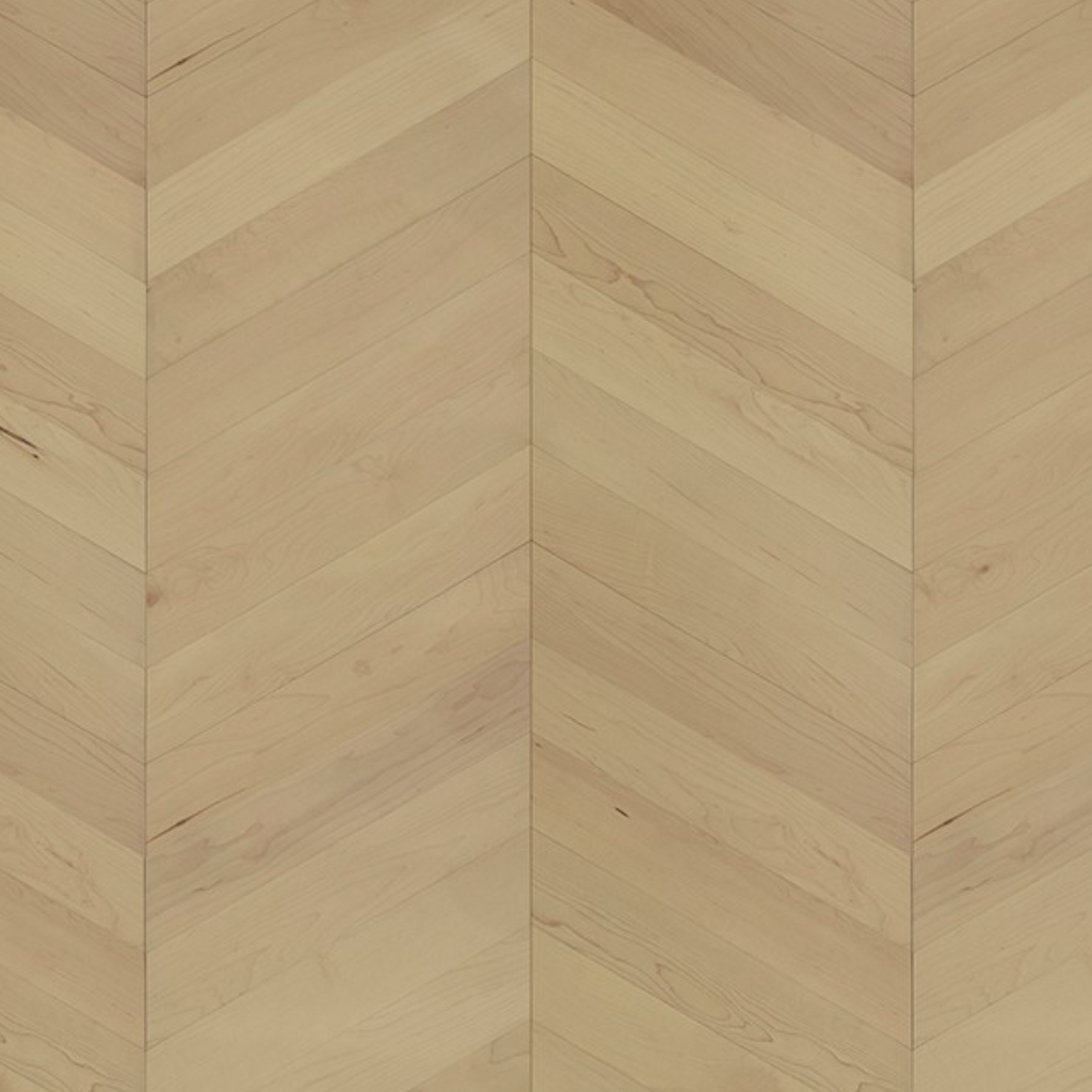 Uafloors Flooring - Chevron Natural Maple - Uafloors Collection - Hardwood Flooring