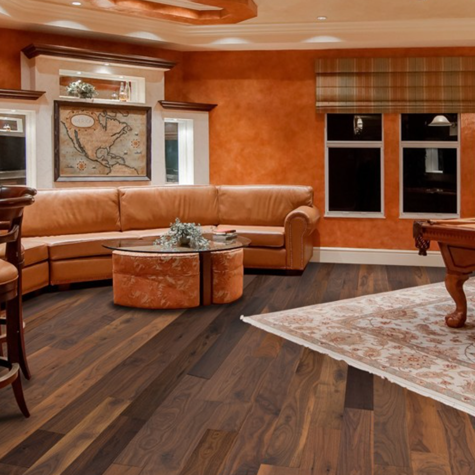 Uafloors Flooring - Leathered Walnut - Uafloors Collection - Hardwood Flooring