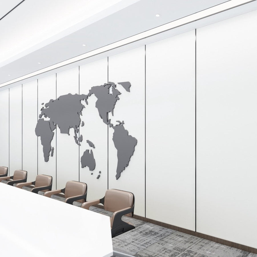 Nroro - Pearl White 25A - Flat Wall & Ceiling Panel - PVC decor