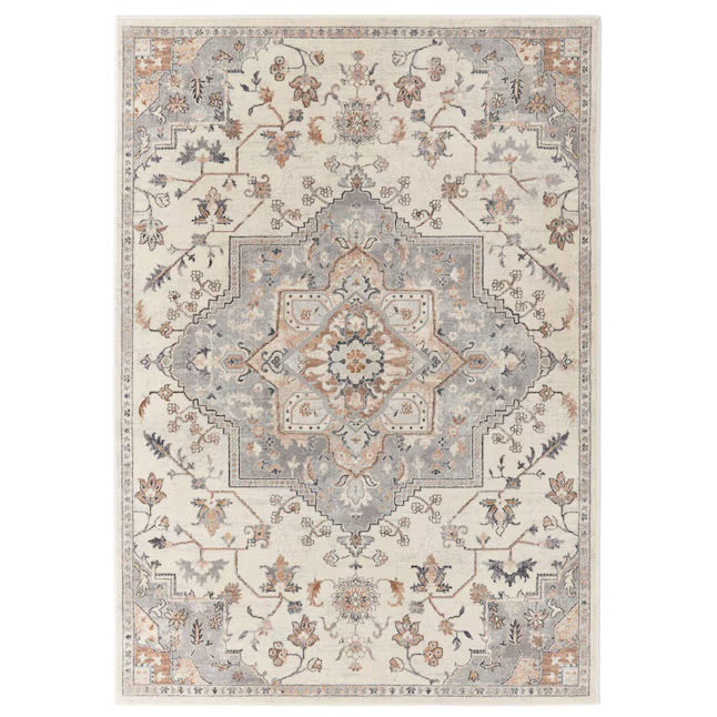 Cream Area Rug 8′ x 10′ – Tess Collection | Allen + Roth