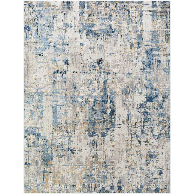 Blue Area Rug 8′ x 10′ – Quatro Collection | Origin 21