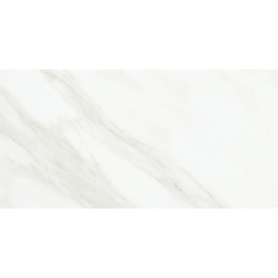 American Olean – Bianco Carrara – Mirasol Collection – 12" x 24" Porcelain Tile Matte Finish