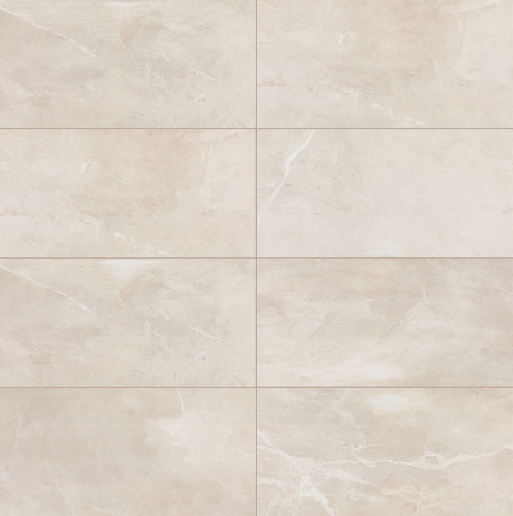 DalTile - Gallery Pearl 12"x24" Polished - Artsy - Porcelain Tile