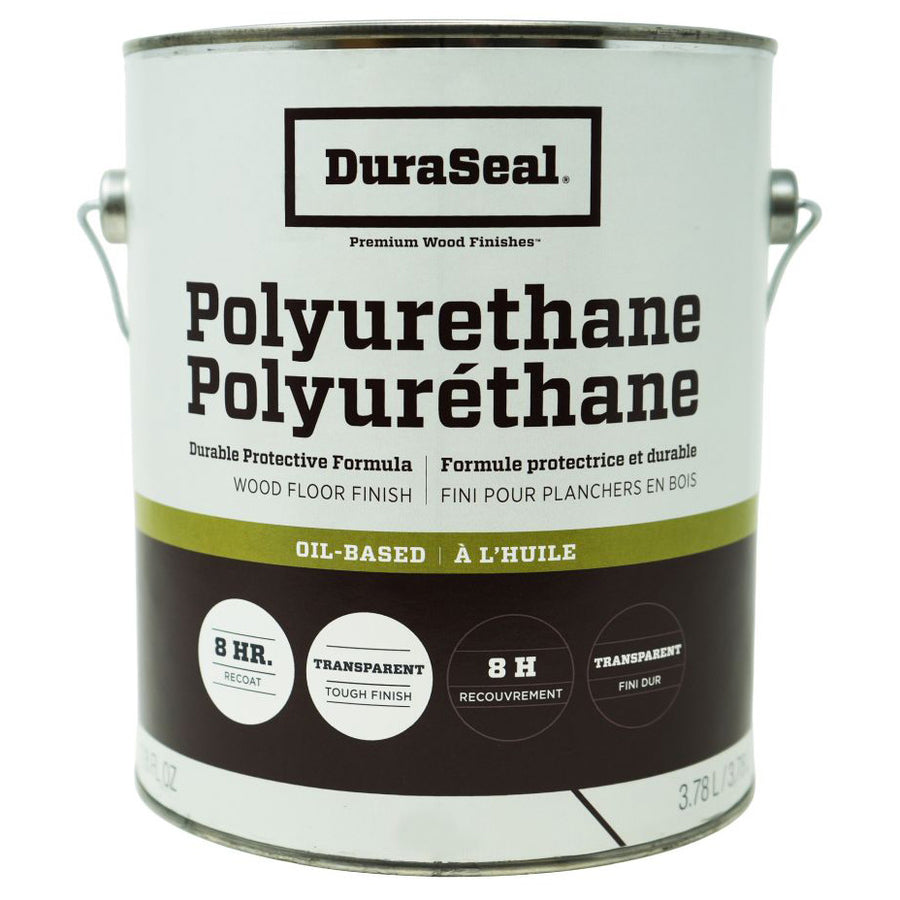 Satin Transparent Polyurethane Wood Floor Finish – DuraSeal 1-Gallon