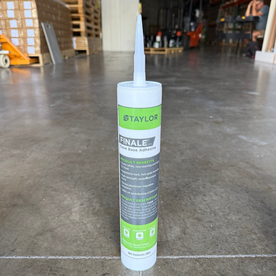 Taylor Adhesives - Finale - Signature Line (30 oz) Cove Base Hard-Set Elastomeric