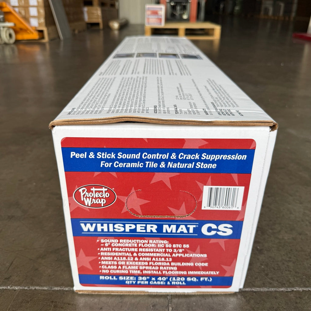 Protecto Wrap - Whisper Mat CS - Soundproof pad underlayment