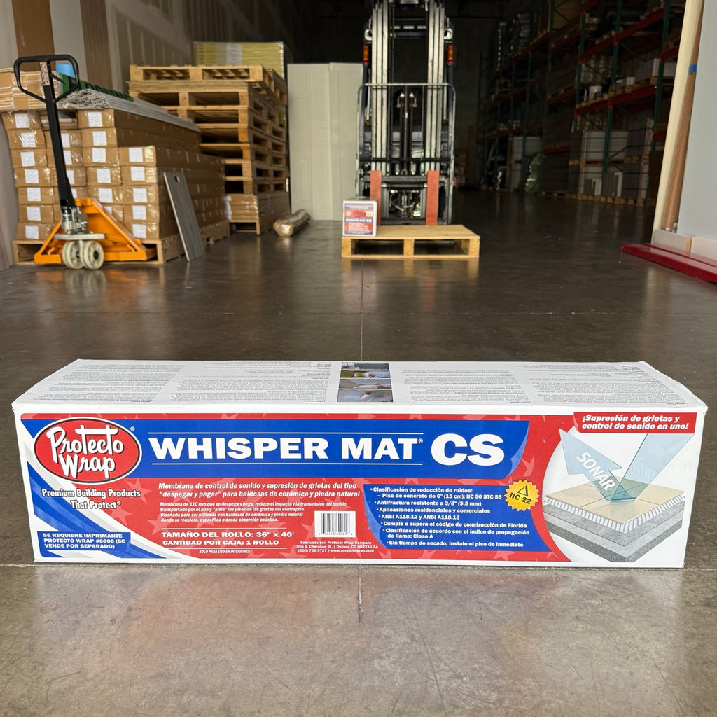 Protecto Wrap - Whisper Mat CS - Soundproof pad underlayment