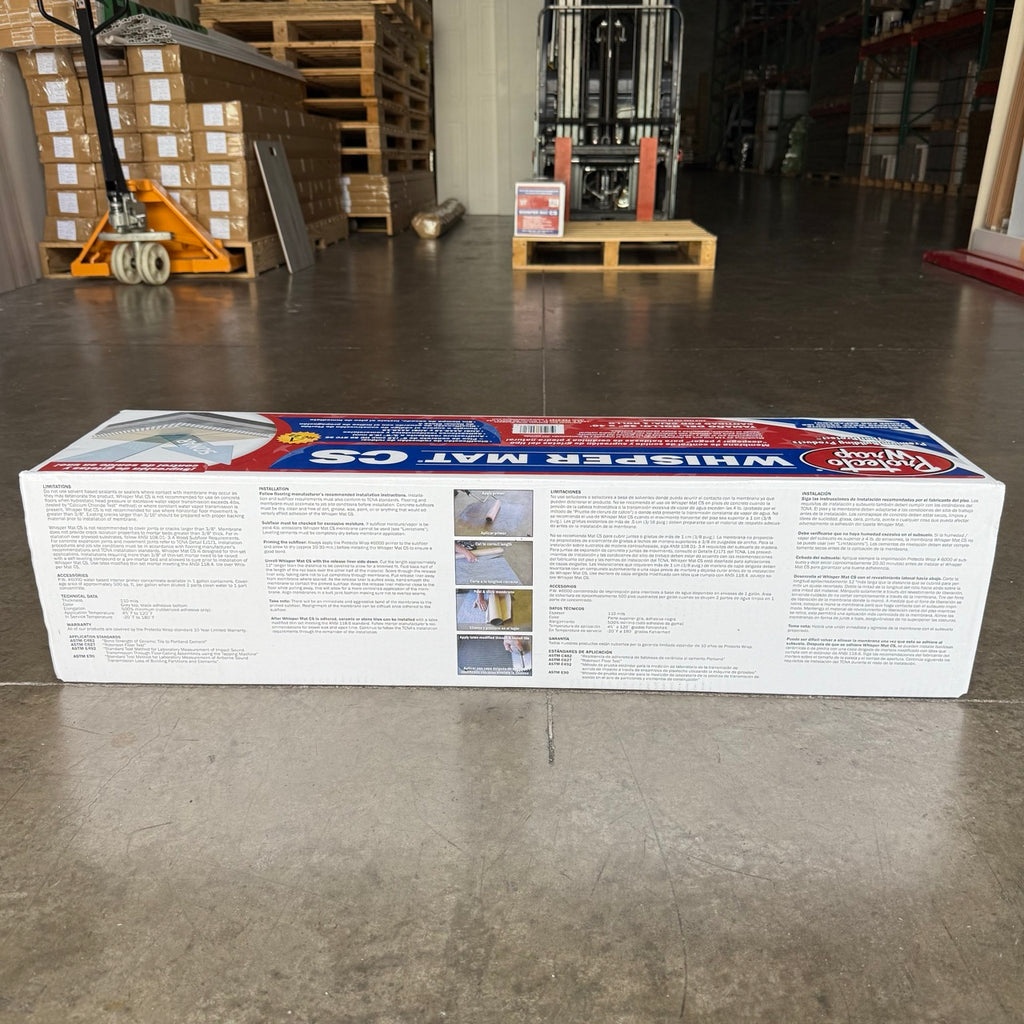 Protecto Wrap - Whisper Mat CS - Soundproof pad underlayment