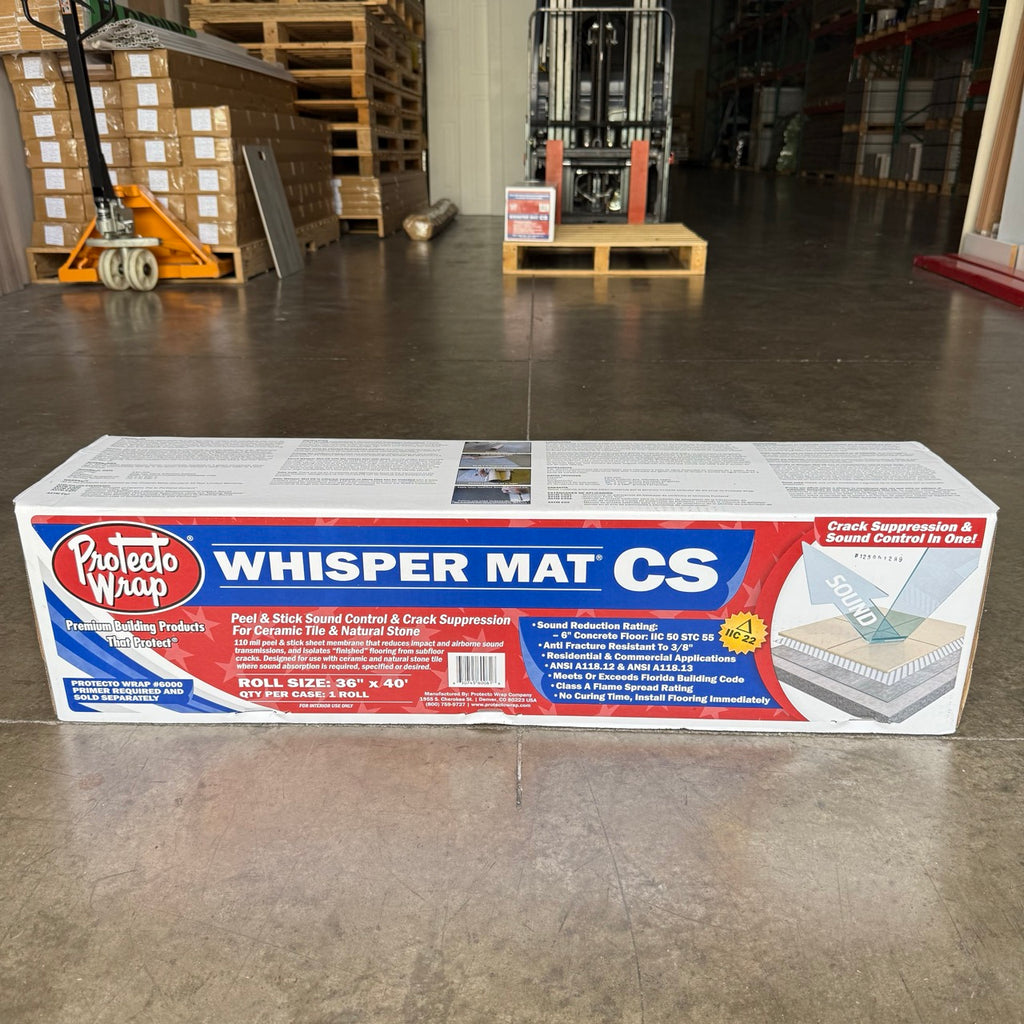 Protecto Wrap - Whisper Mat CS - Soundproof pad underlayment