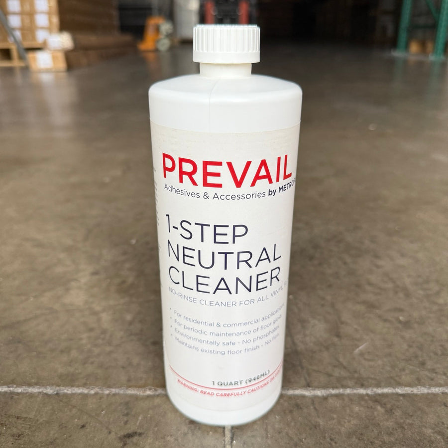 Prevail - Vinyl Floor Cleaner (1 quarter) Neutral pH 1-Step No-Rinse