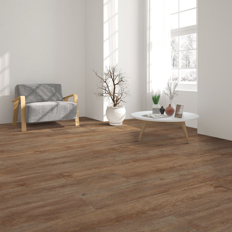 Medallion1 Flooring - Pinecone Brown – Medallion1 Collection – LVP Gluedown Floor