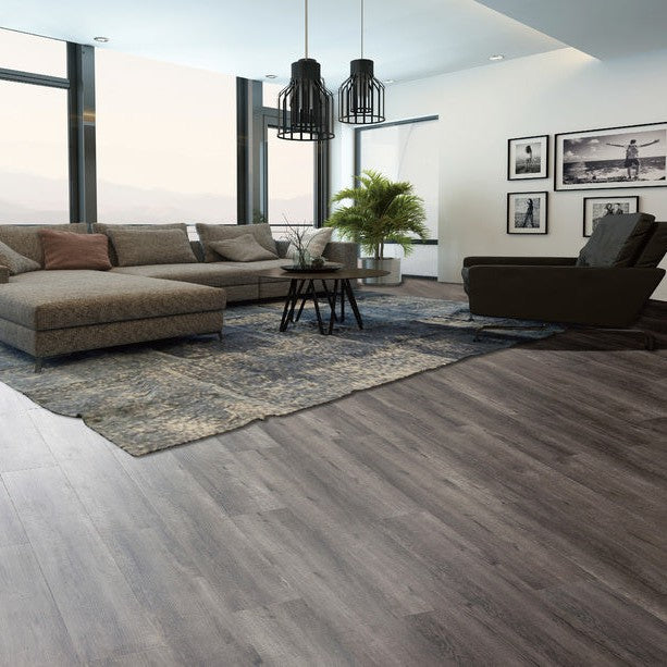 Medallion1 Flooring - Fortress Grey – Medallion1 Collection – LVP Gluedown Floor