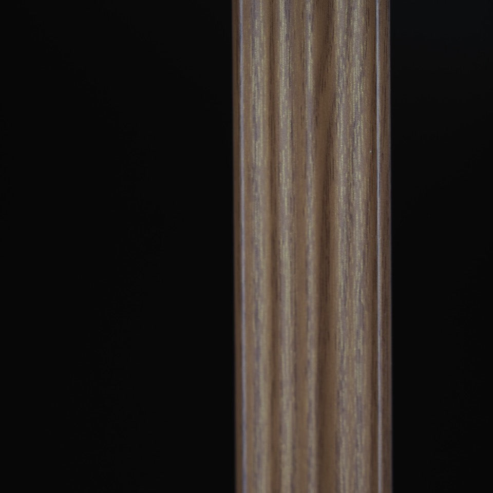 Nroro Molding - Toffee Walnut 26A - Inside Corner (aka Negative) - Transition