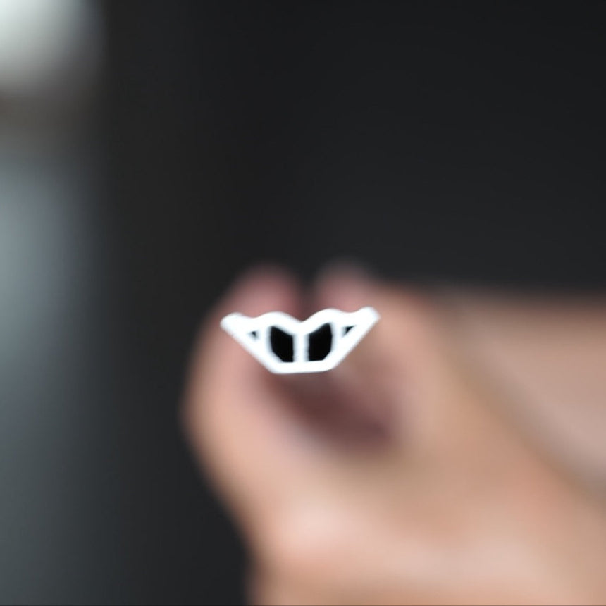 Nroro Molding - Toffee Walnut 26A - Inside Corner (aka Negative) - Transition