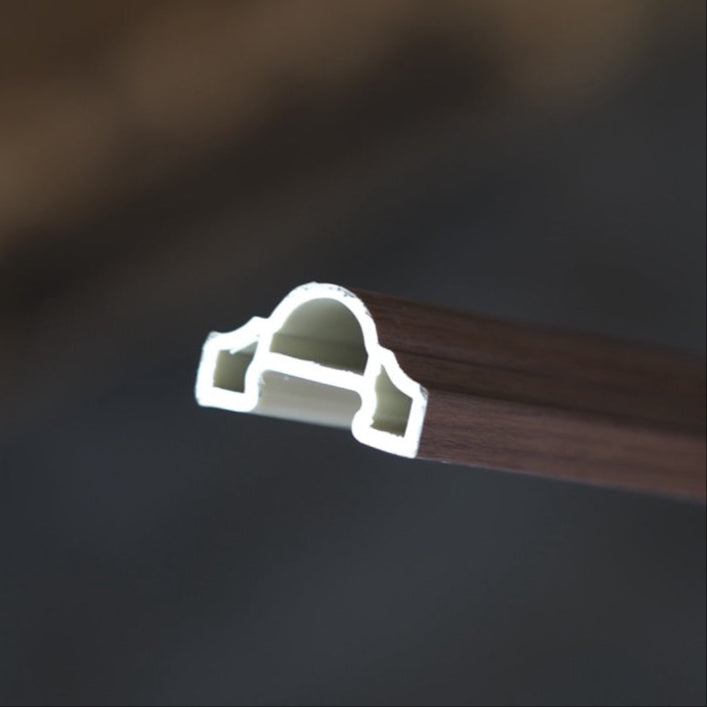 Nroro Molding - Toffee Walnut 26A - Railing - Transition