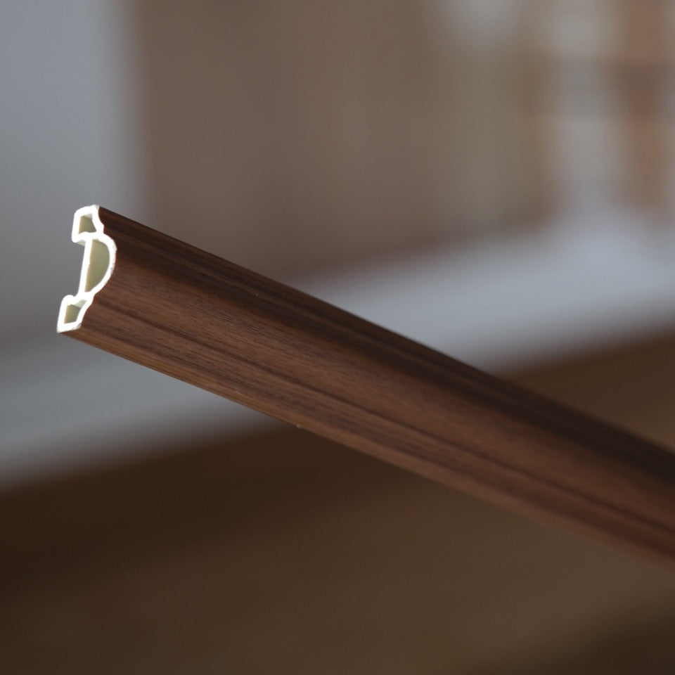 Nroro Molding - Toffee Walnut 26A - Railing - Transition