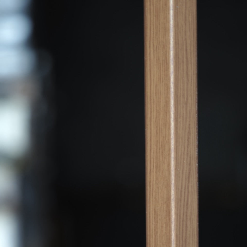 Nroro Molding - Toffee Walnut - Outside Corner 26AP (aka Positive) - Transition