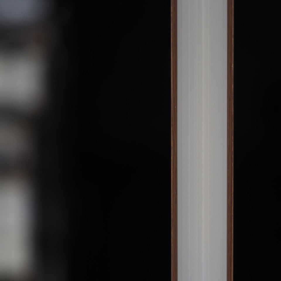 Nroro Molding - Toffee Walnut - Outside Corner 26AP (aka Positive) - Transition