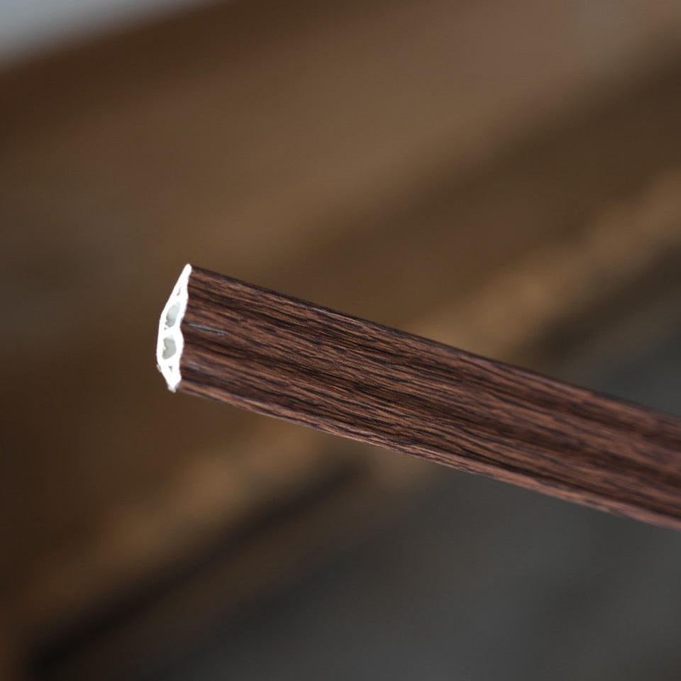 Nroro Molding - Chocolate Walnut 34A - Inside Corner (aka Negative) - Transition