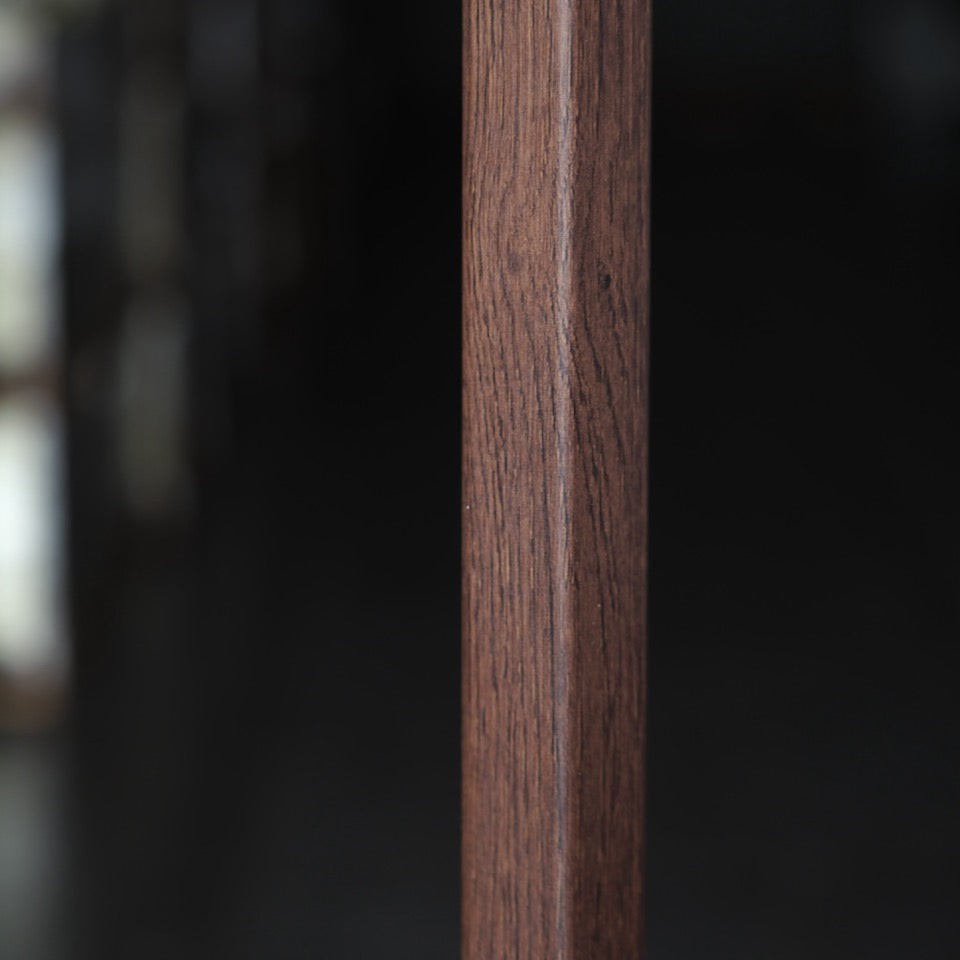 Nroro Molding - Chocolate Walnut 34A - Outside Corner (aka Positive) - Transition