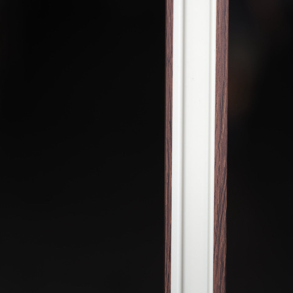 Nroro Molding - Chocolate Walnut 34A - Railing - Transition