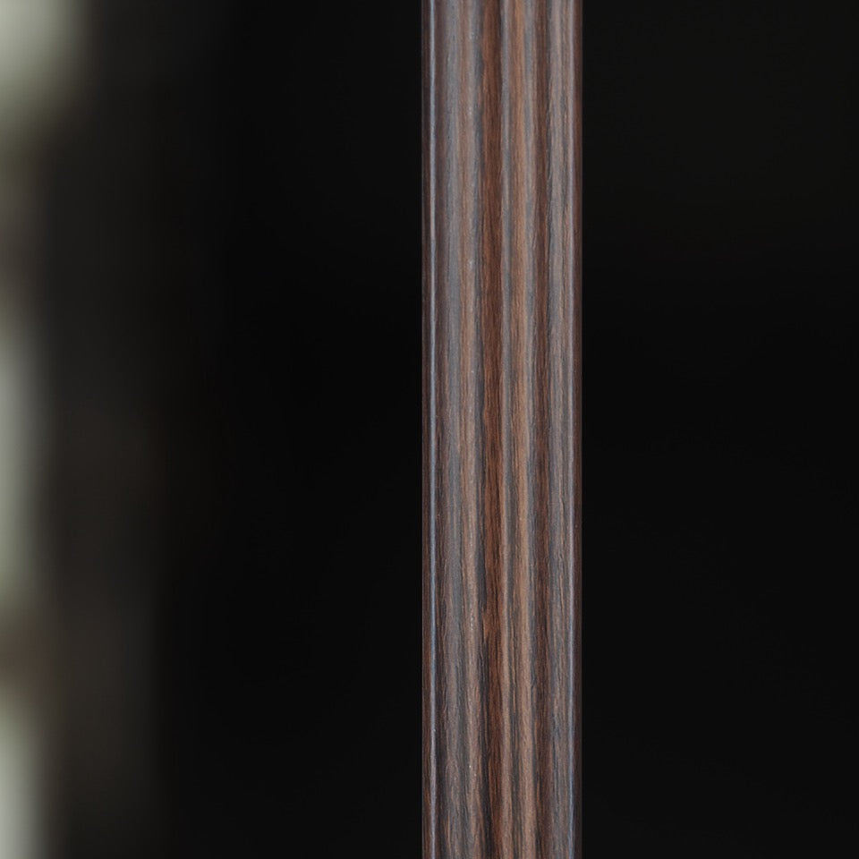 Nroro Molding - Espresso Walnut 37A - Inside Corner (aka Negative) - Transition