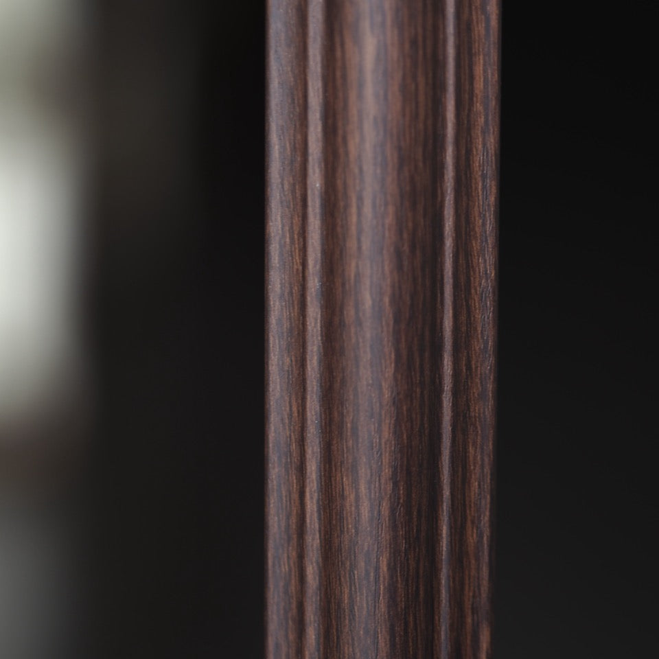 Nroro Molding - Espresso Walnut 37A - Inside Corner (aka Negative) - Transition