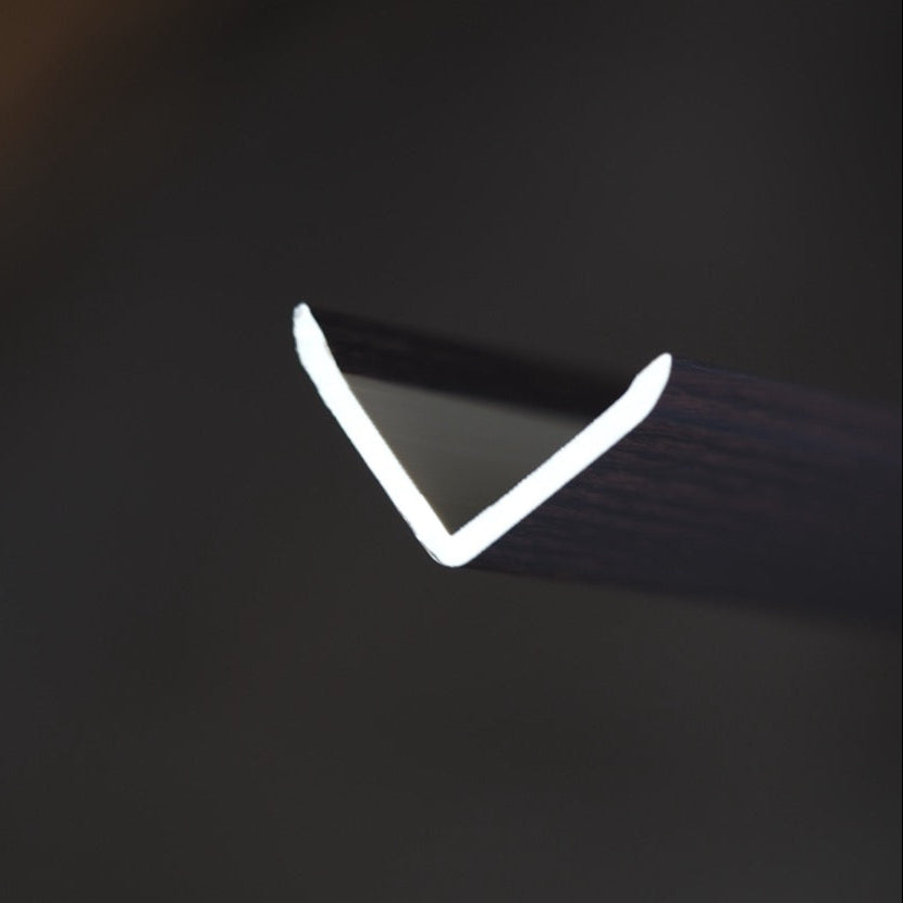 Nroro Molding - Espresso Walnut 37A - Outside Corner (aka Positive) - Transition