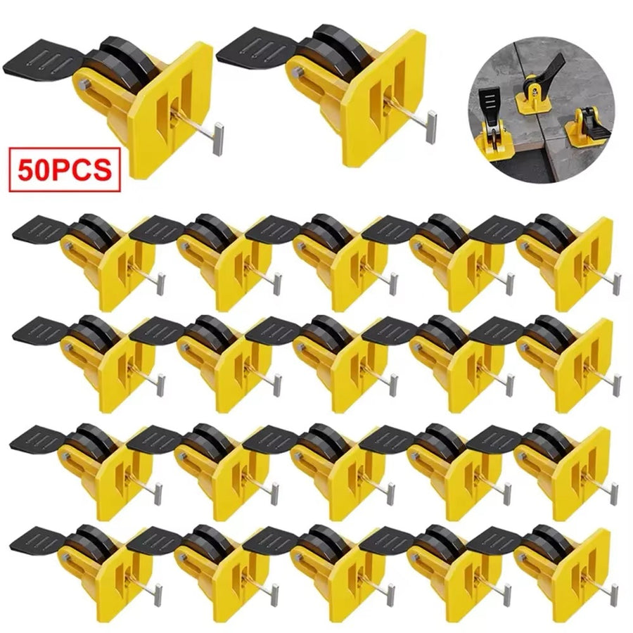 Tile Leveling System – 50-Piece Lippage Control Set | Nroro