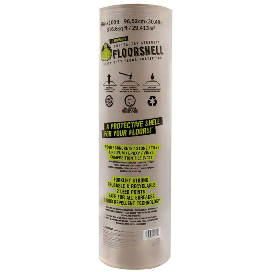 Trimaco - FloorShell - Heavy Duty Surface Protector
