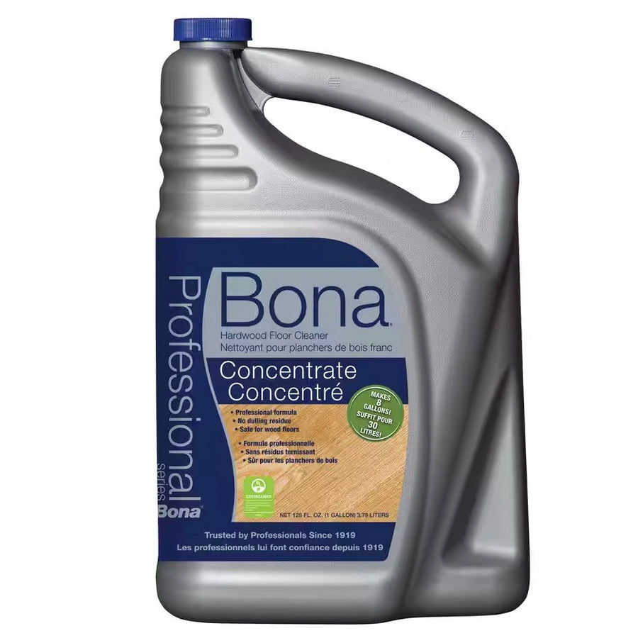 Bona Professional Hardwood Floor Cleaner Concentrate – 1 Gallon (128 oz)