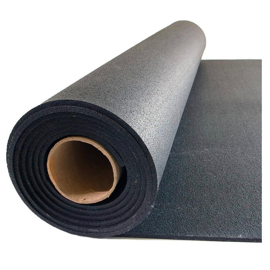 Regupol - Black [8.0-mm] Gym Flooring [Rolls] - Aktivlok - Rubber