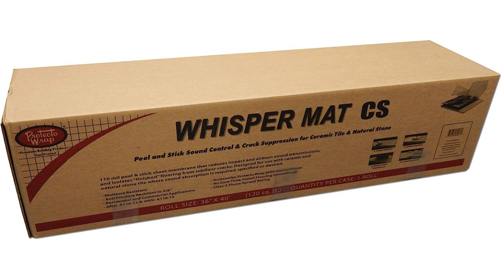 Protecto Wrap - Whisper Mat CS - Soundproof pad underlayment