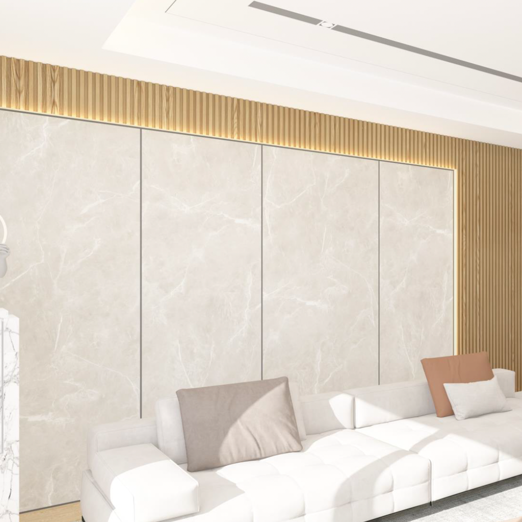 Nroro - Caramel Maple 57A - Slat Wall Panel - PVC Decor