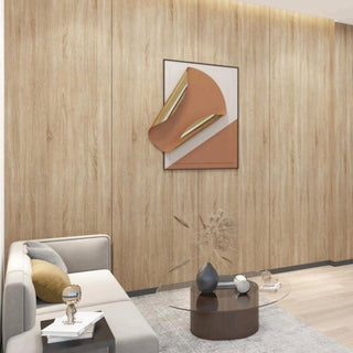 Nroro - Honey Oak 43AF - Flat Wall & Ceiling Panel - PVC Decor