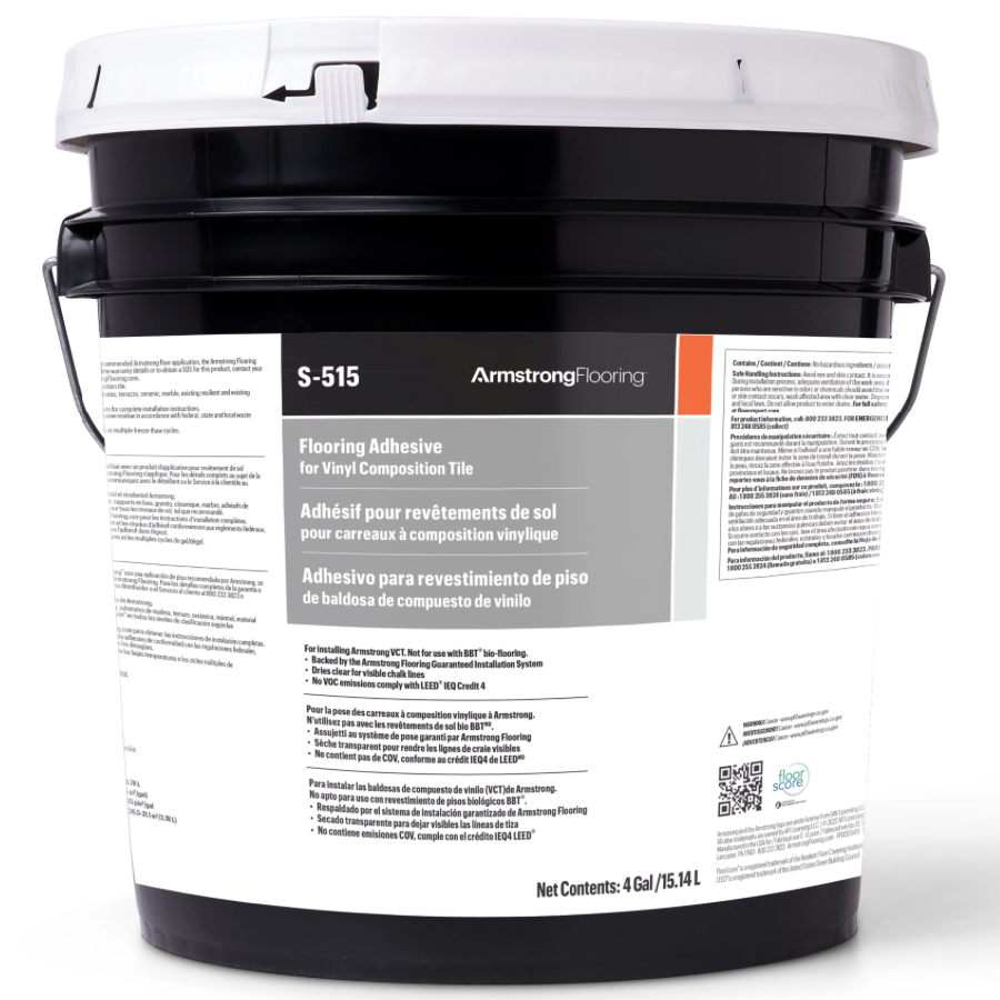 Armstrong Flooring - S-515 - Vinyl Composition Tile Floor Adhesive