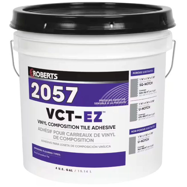 Roberts - 2057 VCT-EZ - Vinyl Composition Tile Adhesive