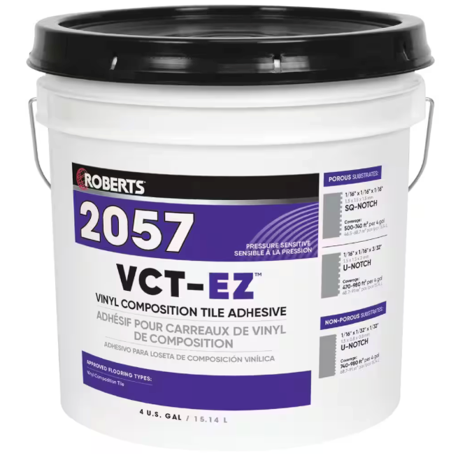 Roberts - 2057 VCT-EZ - Vinyl Composition Tile Adhesive