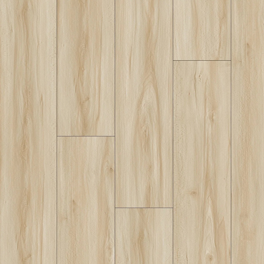 Arcade Green Mele Mele Pohaku SPC vinyl plank flooring swatch – light honey