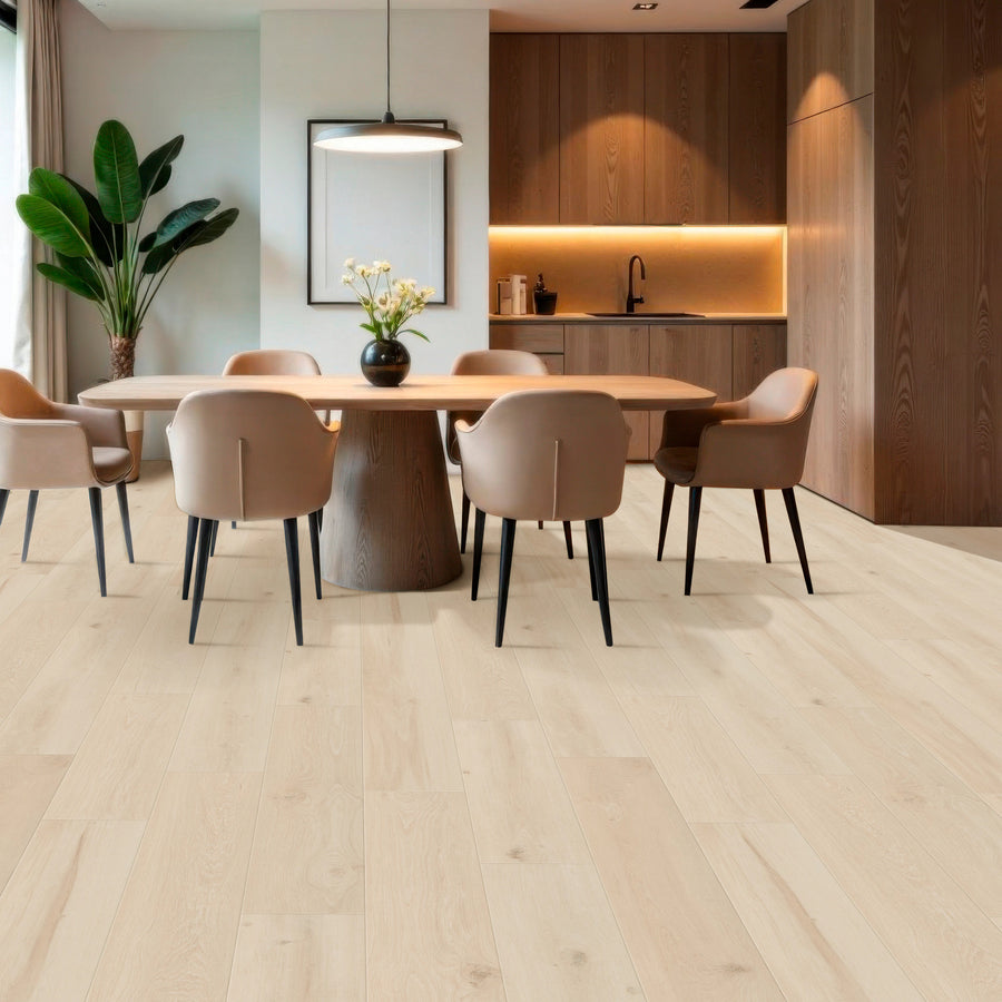 COREtec Originals Silken Timber Oak room scene