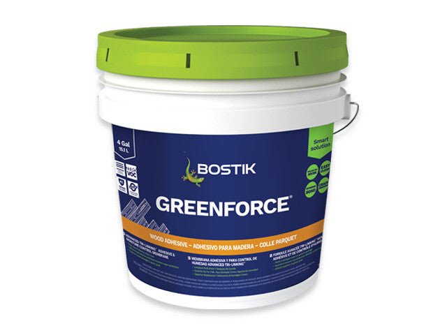 Bostik GreenForce Advanced Tri-Linking Wood Flooring Adhesive with Moisture & Sound Control