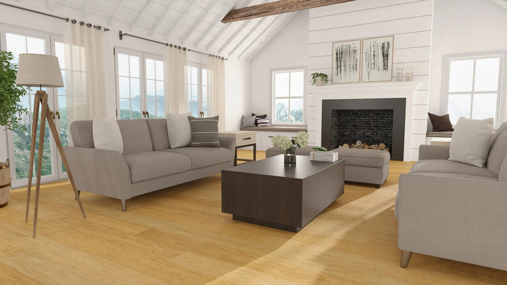 WIDE T&G CALI Bamboo Flooring - Natural Meridian - Cali Collection - Bamboo Flooring
