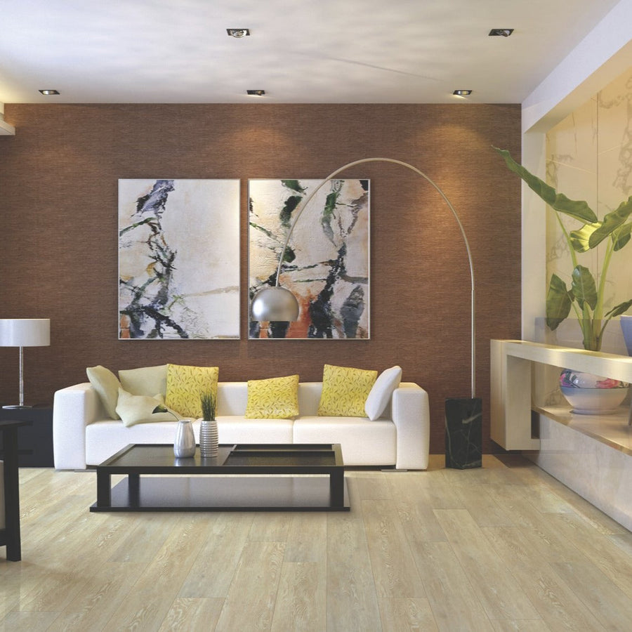 COREtec Pacifica Pro Plus Lahaina Oak room scene