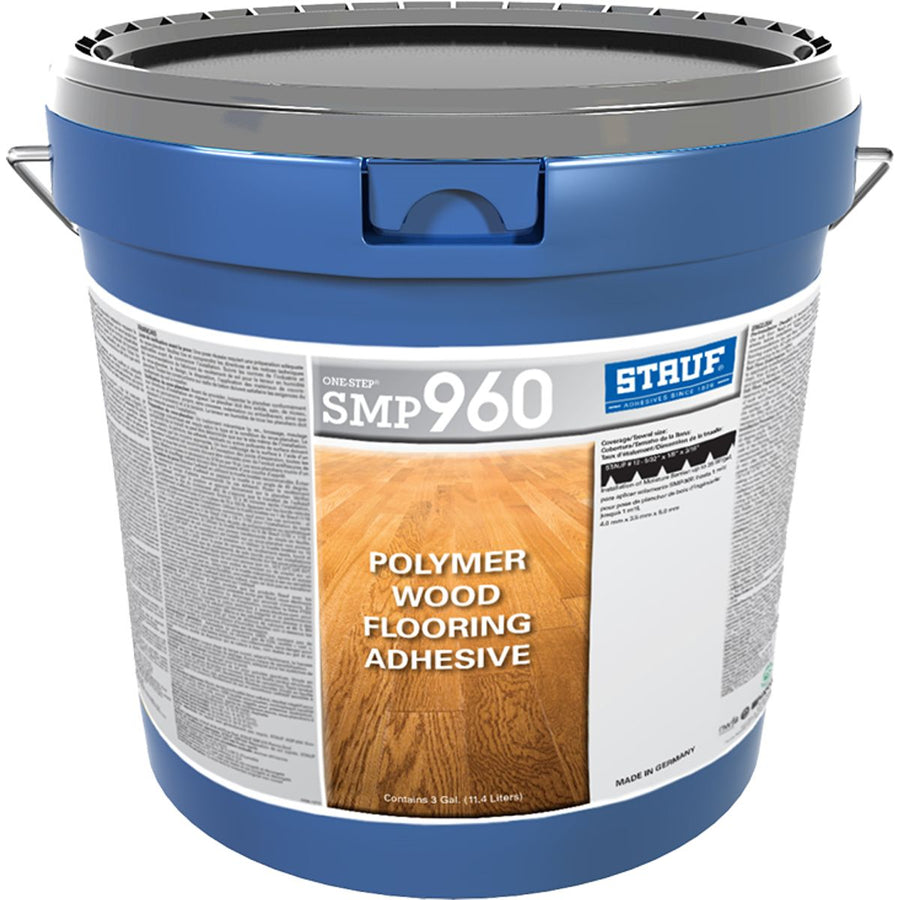 Stauf – SMP-960 One-Step – Polymer Wood Flooring Adhesive – 3 gal