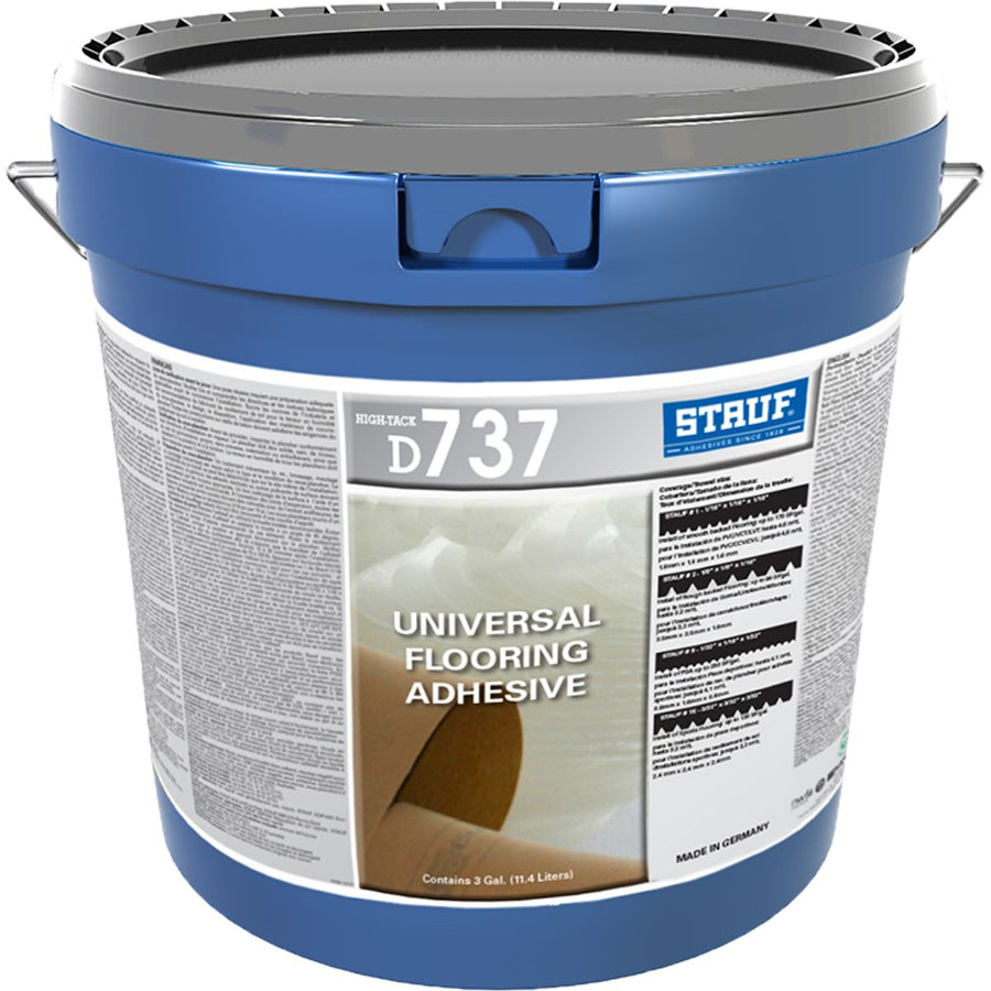 Stauf – D737 High-Tack – Universal Flooring Adhesive – 3 gal